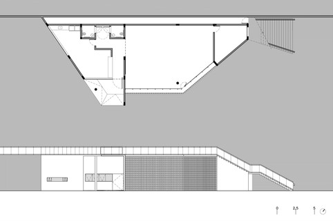 Centro Comunitário - Planta / Elevação